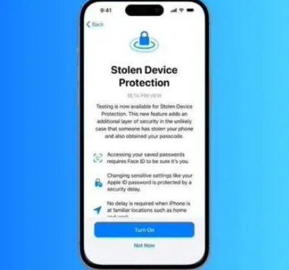 东台苹果授权维修店分享被盗设备保护功能开启方法