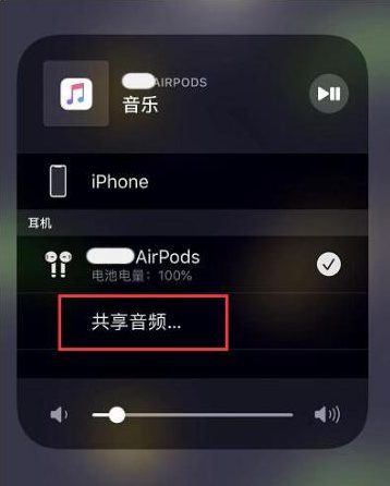 东台苹果14音频维修点分享iPhone14音频共享设置方法 