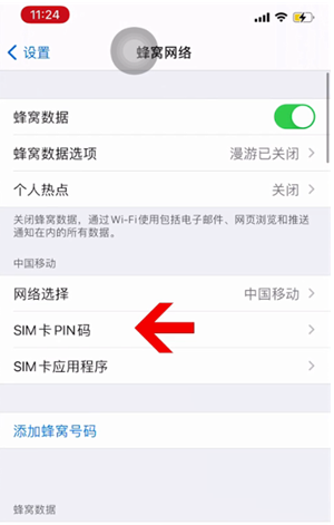 东台苹果14维修网分享如何给iPhone14的SIM卡设置密码 